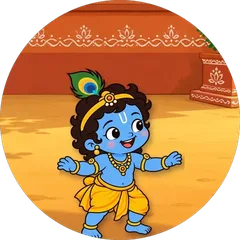 Baby Krishna standing